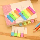 Plastic Arrow PET Page Marker promotional Sticky Note pads kawaii sticky note book