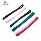 Hot selling cheap elastic sports non slip custom printed headbands