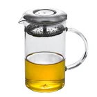 Multifunction Glass Tea Coffee Pots With Strainer Glass TeaPot Manufacture