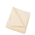 soft and high absorbency 100% cotton baby face towel 25*25cm 70g white plain technics