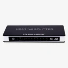8 Port Full HD 1X8 Hub 4k HDMI Splitter 1 in 8 out Repeater 3D 1080p