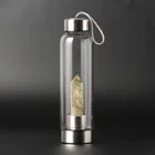 Wholesale Natural Crystal Pillar Energy Glass Water Bottle Hexagonal Column Crystal Health Crystals Healing Stones