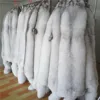 Blue Fox Fur Skins Chinese Blue Fox Fur Pelt For clothes Hood