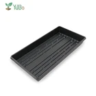 good quality plastic hydroponic fodder tray for nursery ,wheatgrass tray