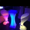 Decorative waterproof led bar stools/KTV party stools/Light Up led Bar Stool