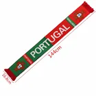 Wholesale Custom Soccer Club Scarf Kint Football Fans Portugal Soccer Scarf