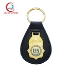 Perfect design and high quality custom leather keychain for sale