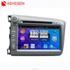 Auto Car Audio 2 Din Car DVD Player For 2012 Honda Civic Left Hand Drive with GPS/TV/FM/Bluetooth/MP3/MP4/SD/USB/AUX/EQ/12V
