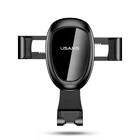 USAMS ZJ042 Factory supplier car steering wheel mobile phone holder universal car mount for smartphones