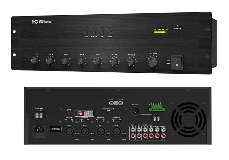 500w Pa System Echo Power Mixer Amplifier Buy Power Mixer Amplifier