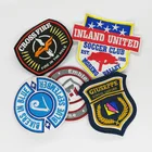 Patches Embroidery Badge Embroidery Patch Manufacturer On Clothing Adhesive Back Custom Embroidery Badge Patch