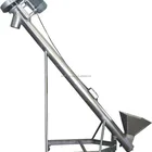 metal sand pipe shaftless hopper auger conveyor