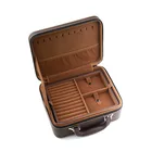 C9 Wholesale ring earring necklace storage wood jewelry box organizer bag