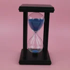 Custom 50 Minutes Glass Wood Hourglass Sand Timer