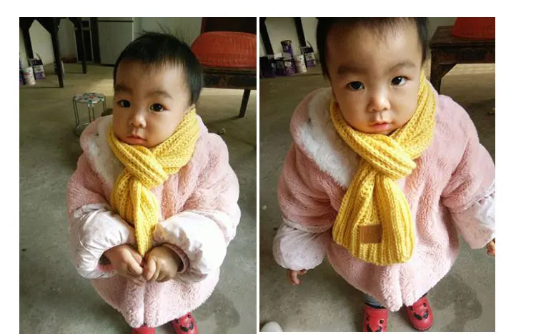 childrens scarf childrens winter scarf  childrens winter for boys scarf knitted warm red scarf scarves for girls (6)