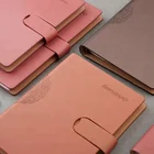 Wholesale Custom Logo PU Leather Pocket Notepad A4 A5 A6 Address book Planner Diary Journal Note Book Hardcover girls Notebook