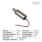 Linear Pneumatic Miniature 1N 5V Powerful Pull Push Solenoid Coil Valve