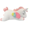55CM new design white unstuffed plush unicorn toys for kids