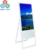 Self Service Ad Screen Portable Digital Signage 75Inch Quality TFT LCD Touch Screen Chassis Monitor Advertising Glass LCD D
