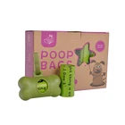 Save 25% duty biodegradable pet dog waste poop bags on a roll with refills dispenser