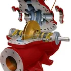 Large capacity high pressure water pump for coal mine dewatering