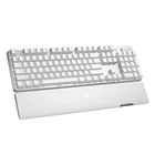 2019 New GameSir GK300 Wireless Mechanical Gaming Keyboard Red Switches Keys in White Color for Android/iOS/PC