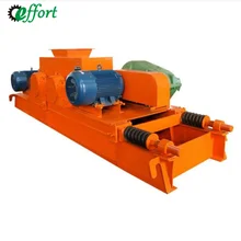 Hot sale double roller crusher machine, double teeth roller crusher for brittle material crushing
