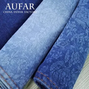 printed denim fabric