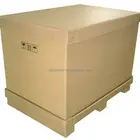 paper honeycomb cardboard box with pallet
