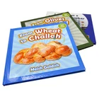 Round Color Printing Professional Cookbook Printing Service From Shenzhen