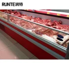 New design deli display cabinet fresh meat display cabinet