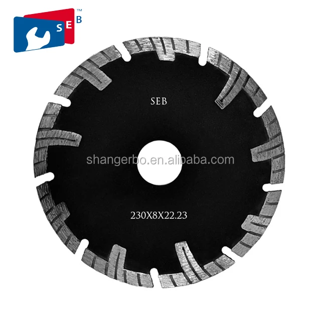 hot pressed diamond saw blade turbo blade for cutting clay pipes