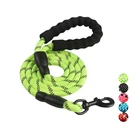Sturdy Comfortable Leash Supports Strongest Pulling Dog Collar And Leash