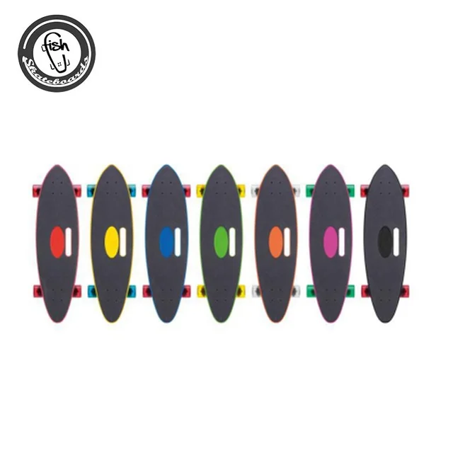 New carbon fiber deck dual hub motor electric skateboard with trucks