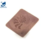 Shampoo label packaging embossed leather wine label printing waterproof logo sticker