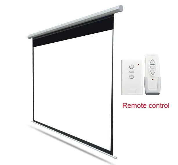 motorized projector screen