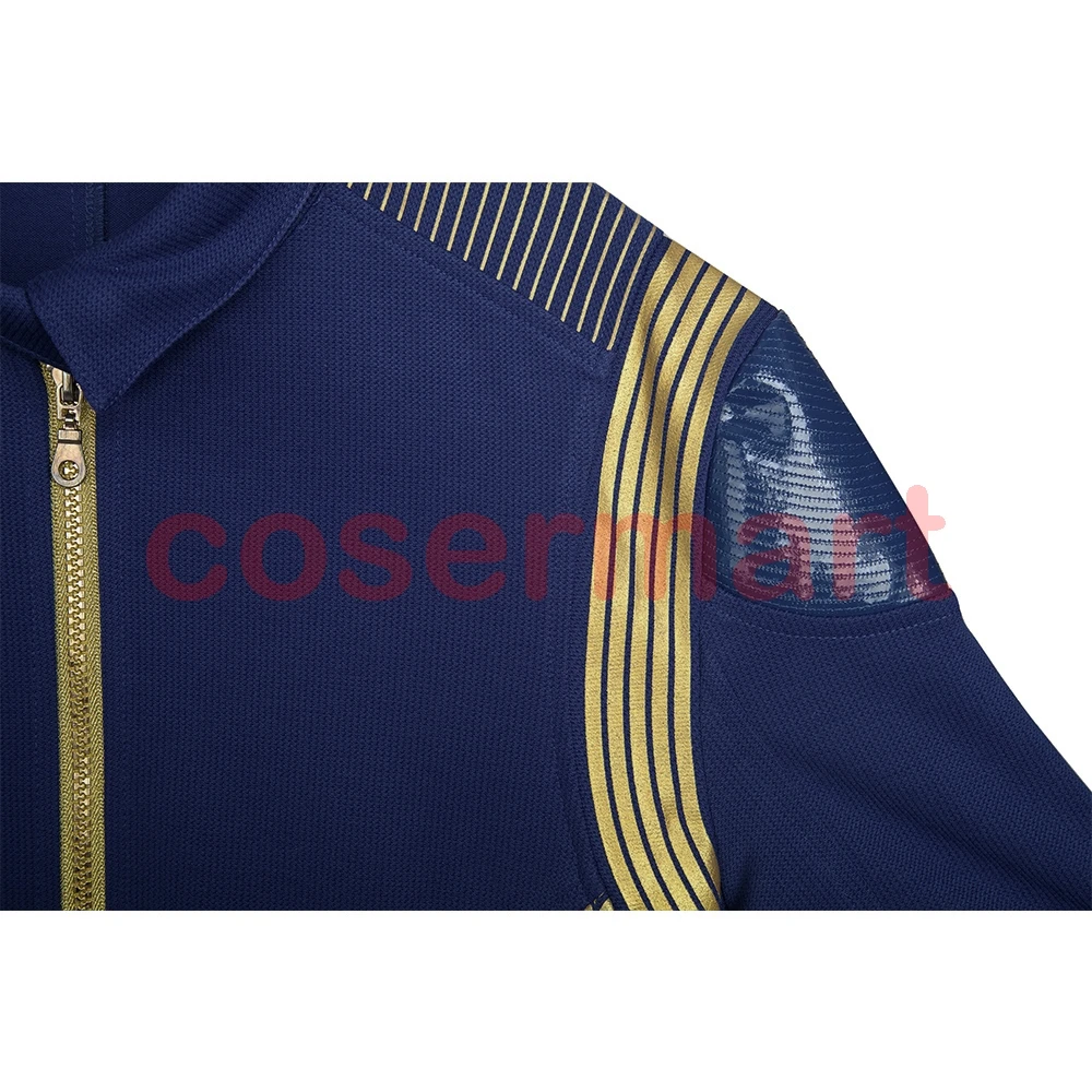 2017 Star Trek Discovery Costume Captain Uniform Blue Jacket Coat Cosplay Costume Starfleet Halloween Costume New (11)