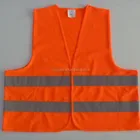 Hot Sale India/South Africa Cheap 60gsm Safety Reflective Vest Traffic Security Clothing