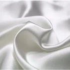 Natural mulberry silk fabric 30mm 114cm 129gsm silk charmeuse fabric for bedding Dess T-shirt trousers