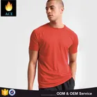 Men summer apparel 100% cotton round neck t shirts customize for men