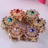 Muslim Head Scarf Vintage Diamond Magnetic Brooch For Hijabs Clothes
