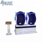 NEW 9D VR Cinema Simulator 3D Glasses Virtual Reality with 2 egg chair Seats