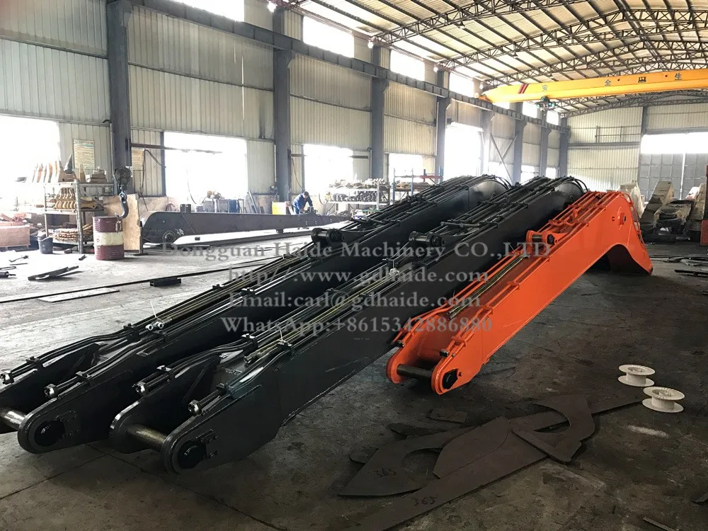 Volvo EC290/EC360 Compatible Excavator Long Reach Boom Arm with Q345B&Q690D Material 20Meters Length and 6 Months Warranty