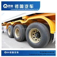 Hot Selling Tri Axle 20ft 40ft