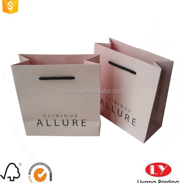 china paper gift bag pink black wholesale 98
