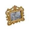 New design engraved home table decoration gold classic baroque style die photo frame