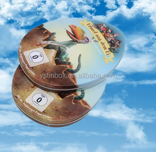 wholesale custom dvd cd gift tin boxes best selling dvd case