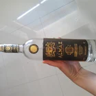 gold plating vodka labels,russian metal labels,wine spirits label