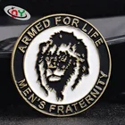 High quality custom souvenir engraved sliver challenge coins