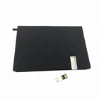 High Quality Promotional Gift Pu Leather Notebook With Mini Magnet 8Gb Usb Flash Drive
